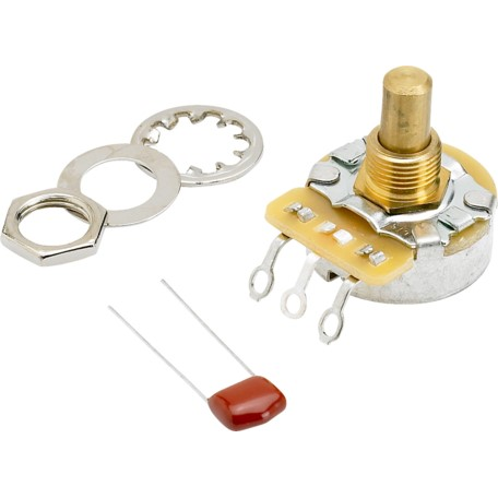 Fender Potentiometer No Load 250K Solid Shaft-Music World Academy