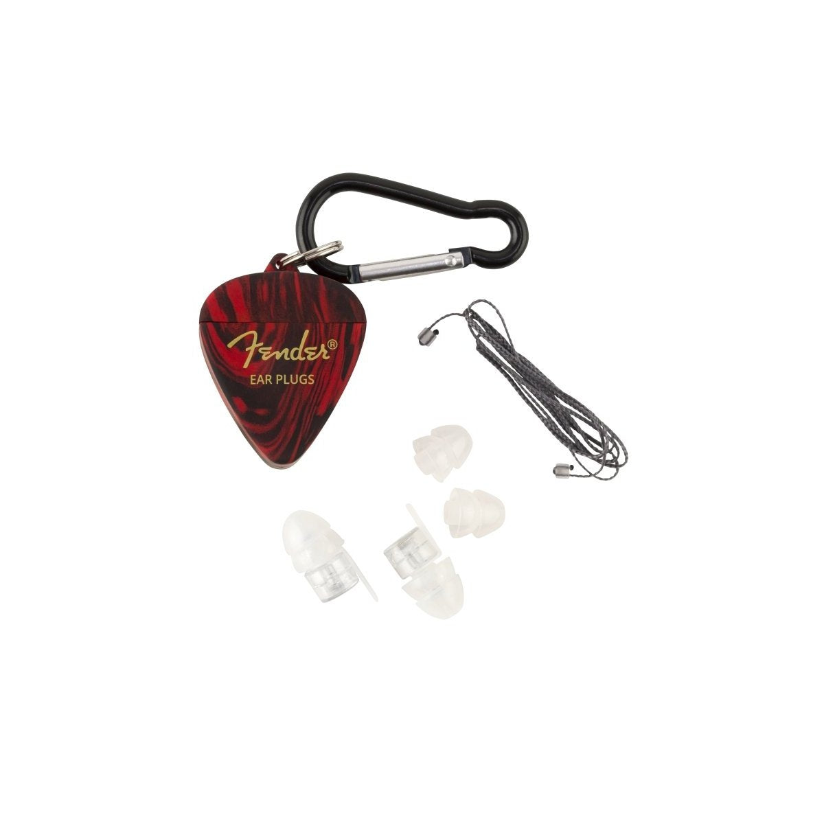 Fender Professional Hi-Fi Earplugs with Carrying Case-Music World Academy