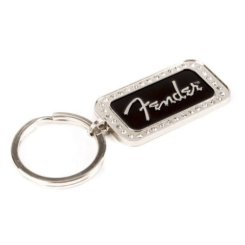 Fender Rhinestone Keychain-Music World Academy