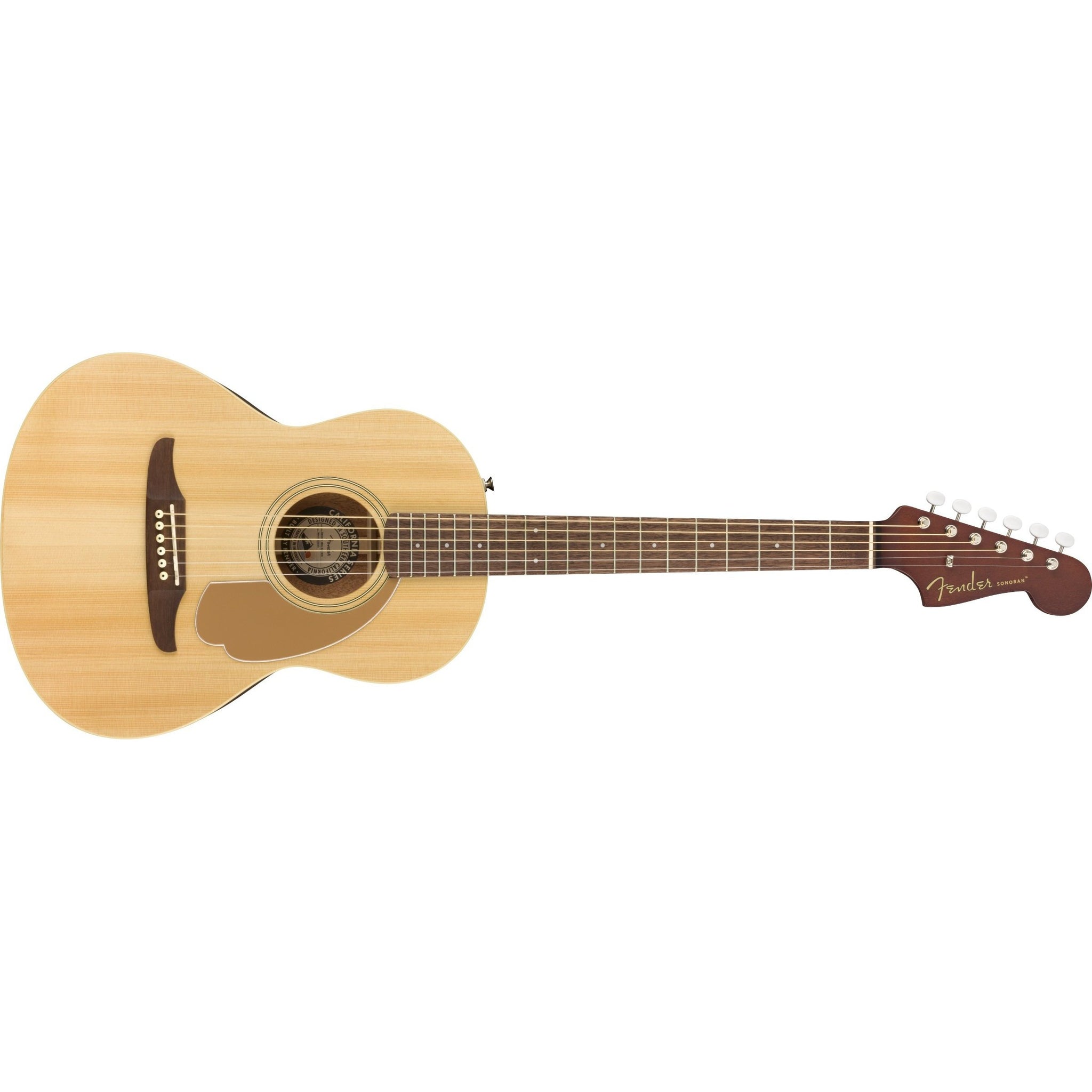 Fender Sonoran Mini Acoustic Guitar with Gig Bag-Natural-Music World Academy