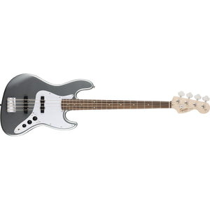 Fender Squier Affinity Series Jazz Bass Guitar-Slick Silver (Discontinued)-Music World Academy