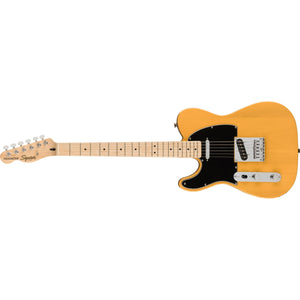 Fender Squier Affinity Series Left-Handed Telecaster Electric Guitar MN-Butterscotch Blonde-Music World Academy