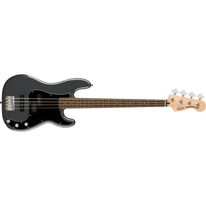 Fender Squier Affinity Series Precision Bass LRL-Charcoal Frost Metallic-Music World Academy