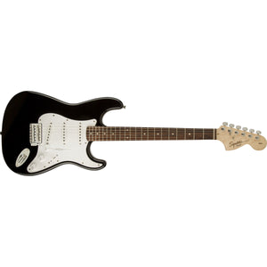 Fender Squier Affinity Series Stratocaster Electric Guitar-Black (Discontinued)-Music World Academy