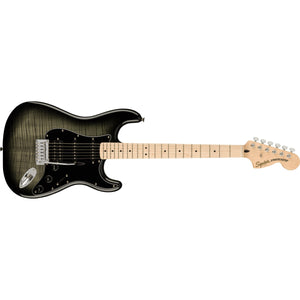 Fender Squier Affinity Series Stratocaster Electric Guitar FMT HSS-Black Burst-Music World Academy