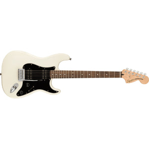 Fender Squier Affinity Series Stratocaster Electric Guitar HH-Olympic White-Music World Academy