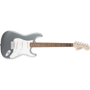 Fender Squier Affinity Series Stratocaster Electric Guitar-Slick Silver (Discontinued)-Music World Academy