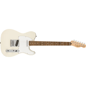Fender Squier Affinity Series Telecaster Electric Guitar LRL-Olympic White-Music World Academy