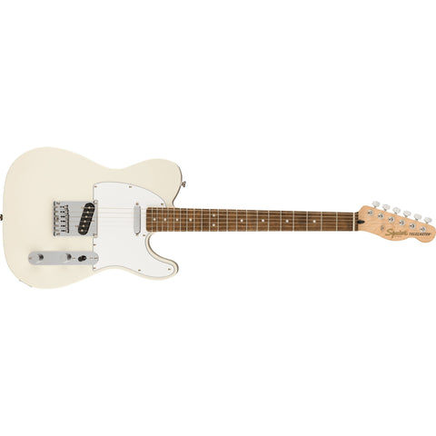 Fender Squier Affinity Series Telecaster Electric Guitar LRL-Olympic White-Music World Academy