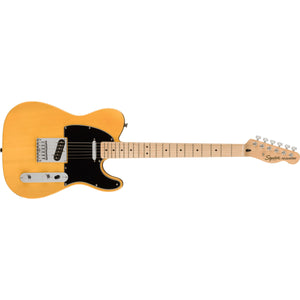 Fender Squier Affinity Series Telecaster Electric Guitar MN Butterscotch Blonde-Music World Academy