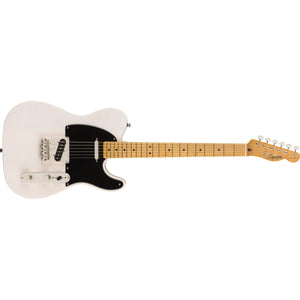 Fender Squier Classic Vibe 50'S Telecaster Electric Guitar MN White Blonde-Music World Academy
