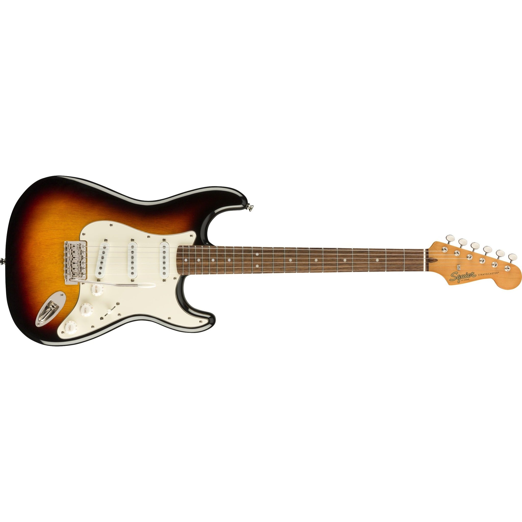 Fender Squier Classic Vibe 60's Stratocaster Electric Guitar- 3-Colour Sunburst-Music World Academy