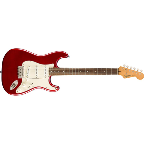 Fender Squier Classic Vibe 60's Stratocaster Electric Guitar-Candy Apple Red-Music World Academy
