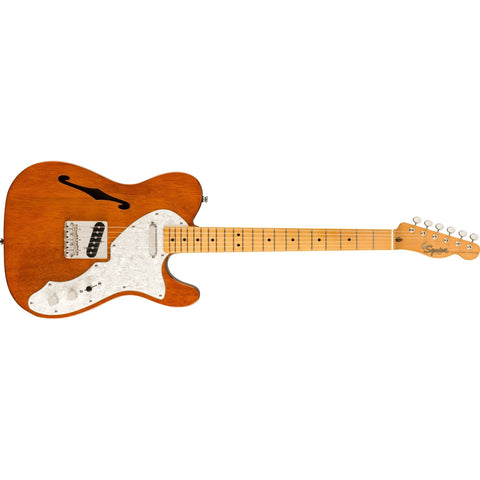 Fender Squier Classic Vibe 60's Telecaster Thinline Electric Guitar MN-Natural-Music World Academy