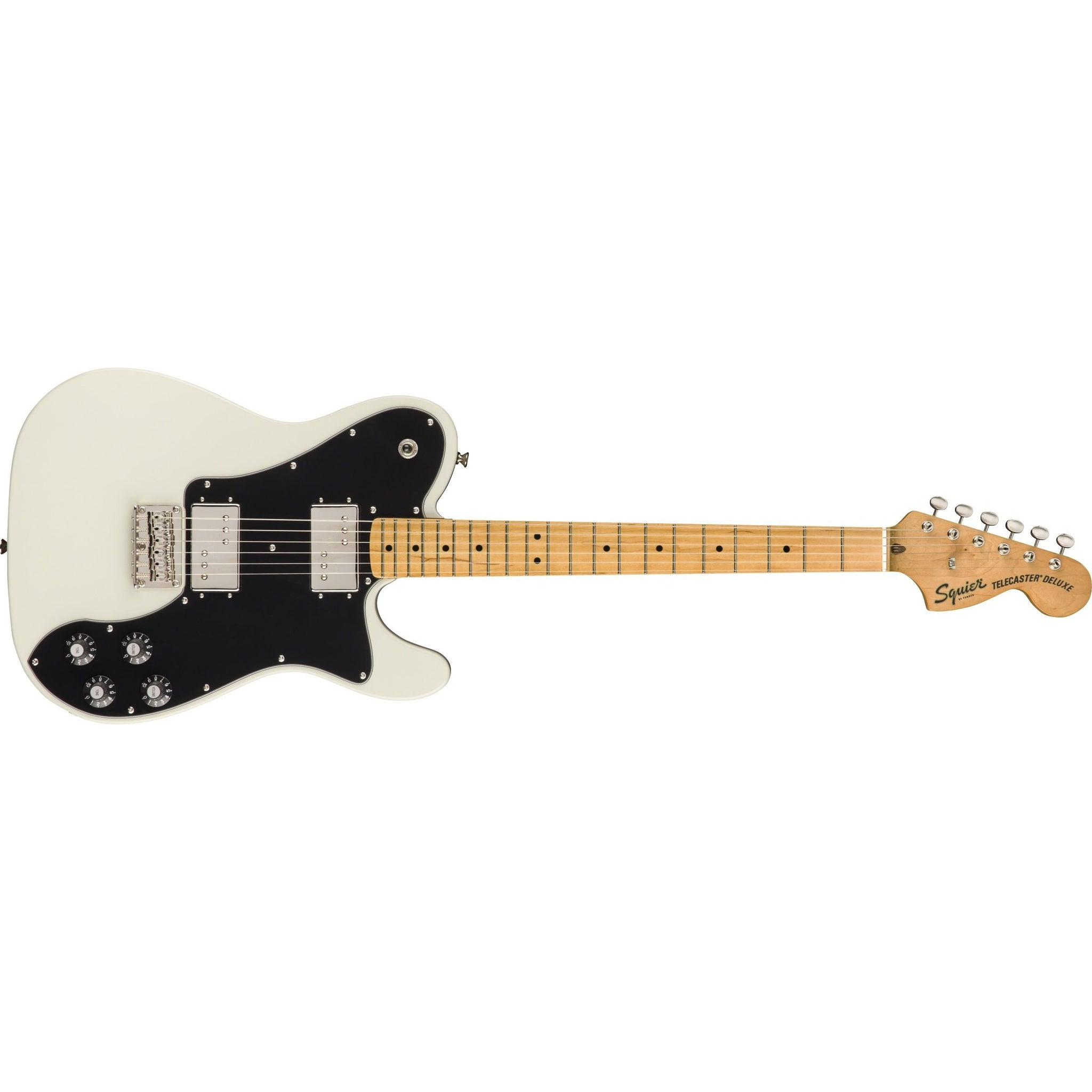 Fender Squier Classic Vibe 70's Telecaster Deluxe Electric Guitar MN-Olympic White-Music World Academy