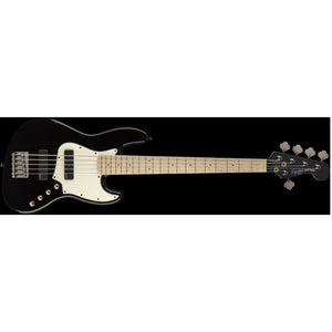 Fender Squier Contemporary Active 5-String Jazz Bass-Black (Discontinued)-Music World Academy