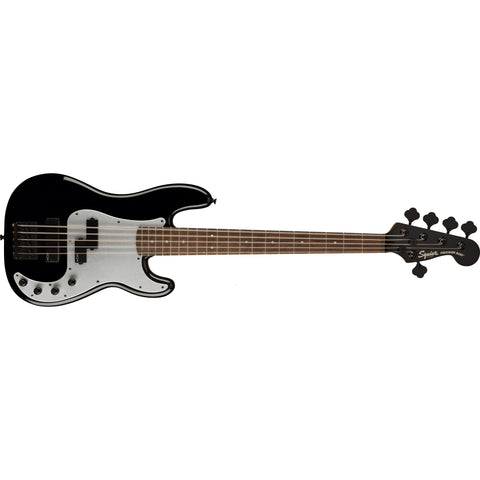 Fender Squier Contemporary Active PH V Precision Bass-Black-Music World Academy