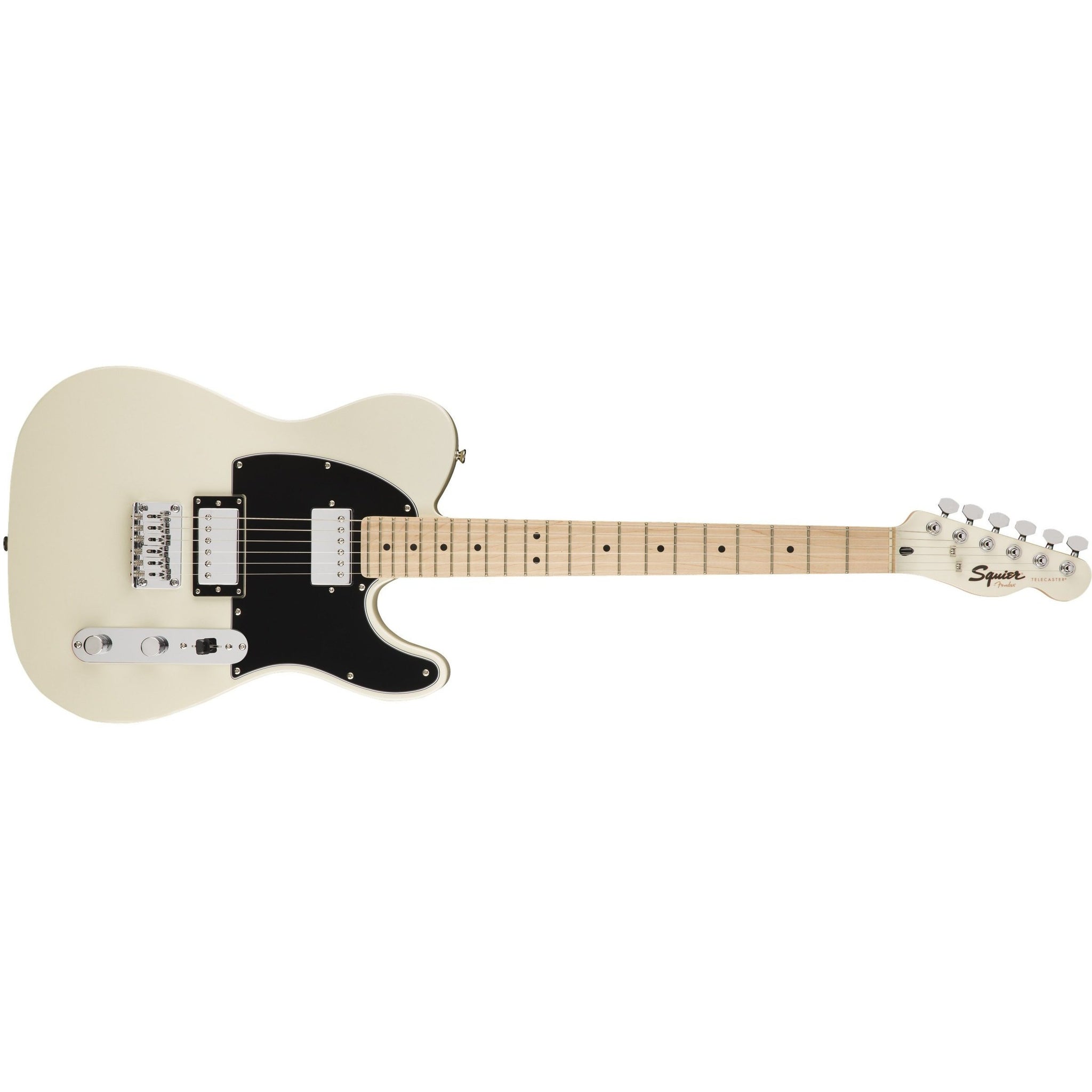 Fender Squier Contemporary Telecaster HH Electric Guitar MN Pearl White (Discontinued)-Music World Academy