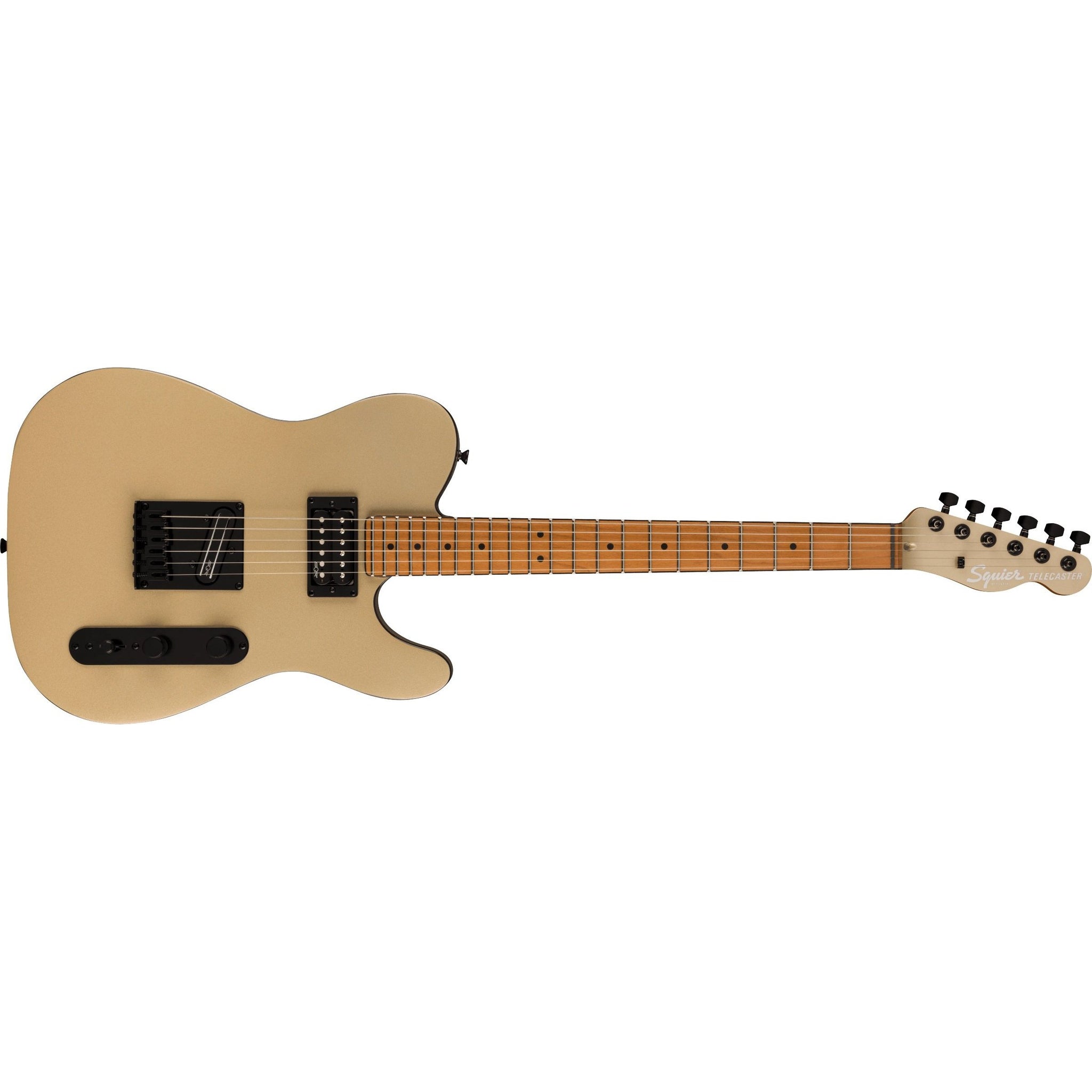 Fender Squier Contemporary Telecaster RH Electric Guitar-Shoreline Gold-Music World Academy