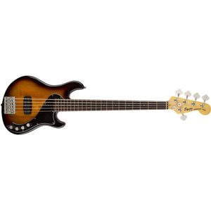 Fender Squier Deluxe Dimension V 5-String Bass Guitar RW 3-Colour Sunburst (Discontinued)-Music World Academy