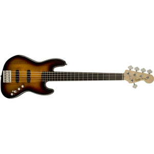 Fender Squier Deluxe Jazz Bass V Active 3-Colour Sunburst (Discontinued)-Music World Academy