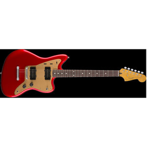 Fender Squier Deluxe Jazzmaster ST Electric Guitar-Candy Apple Red (Discontinued)-Music World Academy