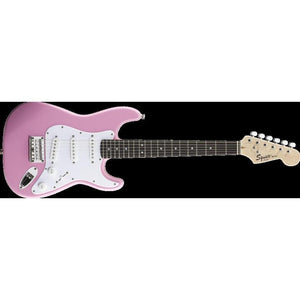 Fender Squier Mini Stratocaster Electric Guitar RW-Pink (Discontinued)-Music World Academy