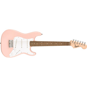 Fender Squier Mini Stratocaster Electric Guitar-Shell Pink-Music World Academy