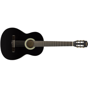 Fender Squier SA-150N Classical Guitar-Black (Discontinued)-Music World Academy