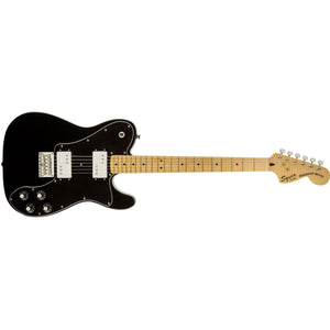 Fender Squier Vintage Modified Telecaster Deluxe-Black (Discontinued)-Music World Academy