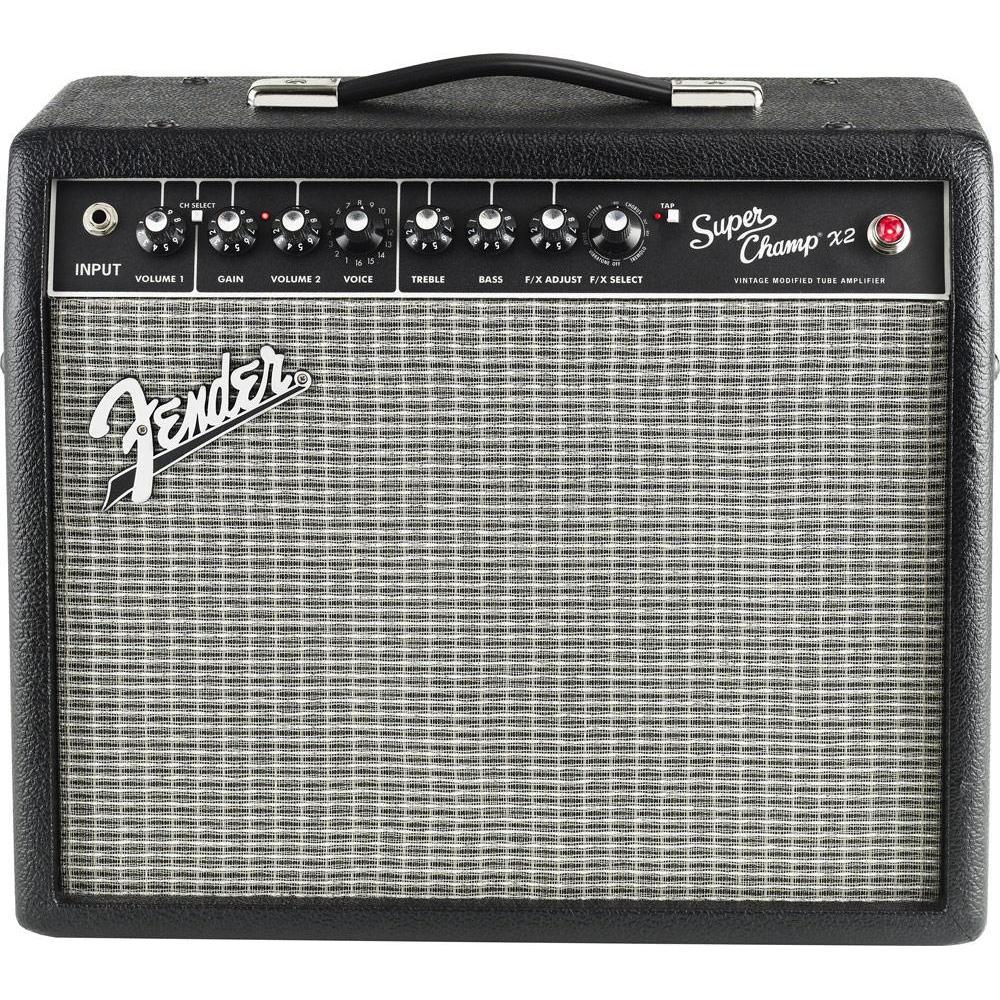 Fender Super Champ X2 Electric Guitar Amplifier with 10" Speaker- 15 Watts (Discontinued)-Music World Academy