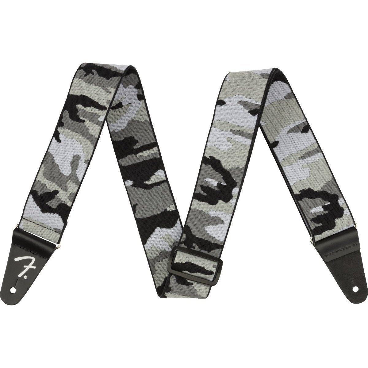 Fender Weighless Camo Guitar Strap-Winter-Music World Academy