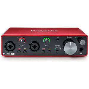 Focusrite SCARLETT-2I2-3RD-GEN 2x2 USB Audio Interface-3rd Generation-Music World Academy