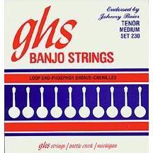 GHS 230 Tenor Banjo Loop-End Phosphor Bronze Chenilled Strings Medium 11-30-Music World Academy