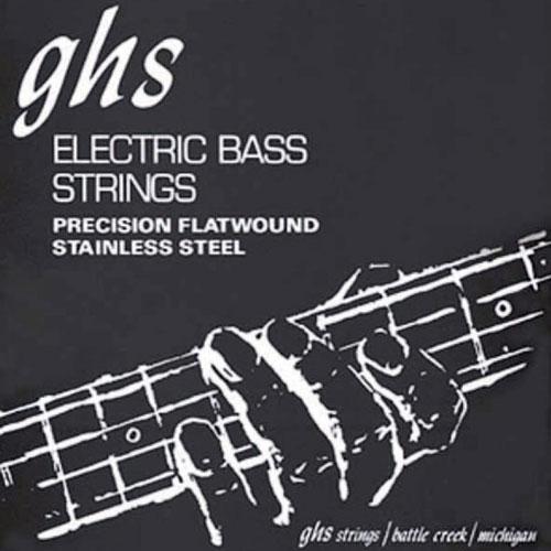 GHS 3025 Flatwound Stainless Steel Bass Guitar Strings Light 45-95-Music World Academy