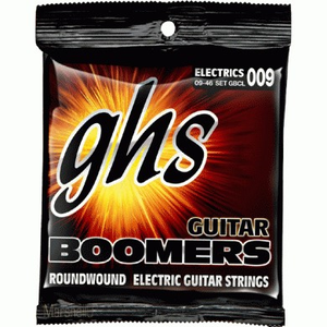 GHS GBCL Boomers Roundwound Electric Guitar Strings Custom Light 9-46-Music World Academy