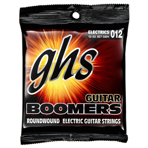 GHS GBH Boomers Roundwound Electric Guitar Strings Heavy 12-52-Music World Academy