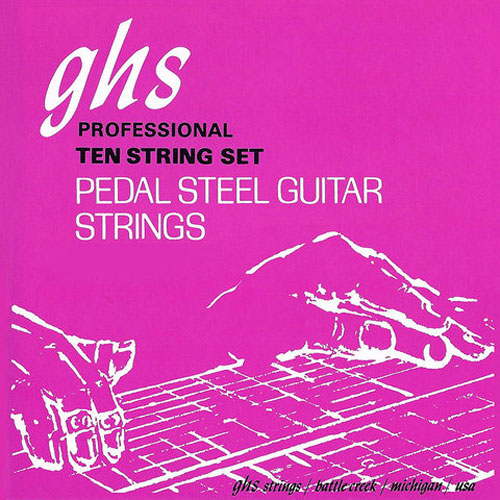 GHS PF550 Professional 10-String Pedal Steel Guitar Strings C6th Tuning 12-70-Music World Academy