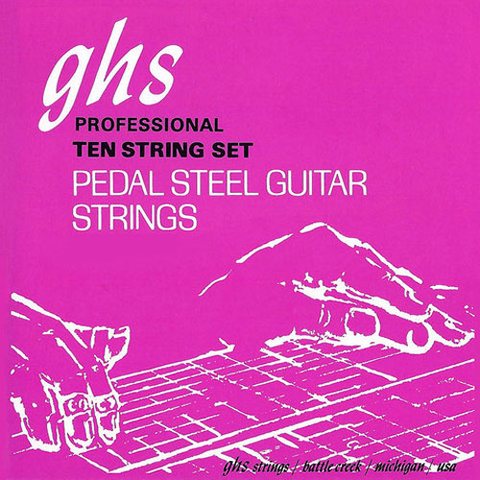 GHS PF550 Professional 10-String Pedal Steel Guitar Strings C6th Tuning 12-70-Music World Academy