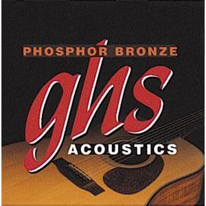 GHS S325 Phosphor Bronze Acoustic Guitar Strings Light 12-54-Music World Academy