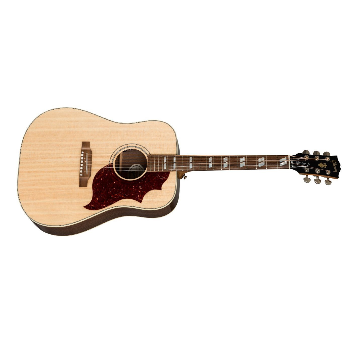 Gibson ACHS19ANNH 2019 Hummingbird Studio Acoustic/Electric Guitar with Hardshell Case-Natural (Discontinued)-Music World Academy