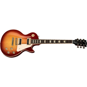 Gibson LPCS00HSNH Contemporary Series Les Paul Classic Electric Guitar with Hardshell Case-Heritage Cherry Sunburst-Music World Academy