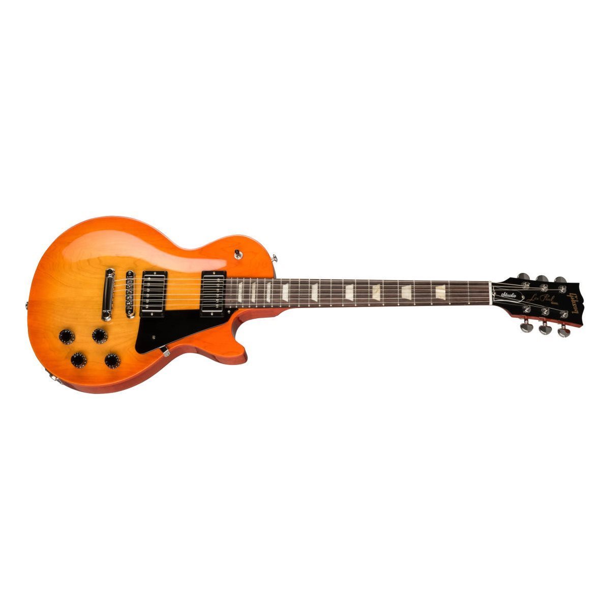 Gibson LPST00TNCH Les Paul Studio Electric Guitar with Gig Bag-Tangerine Burst-Music World Academy