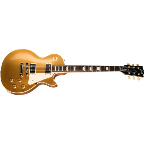 Gibson Les Paul Standard 50's Electric Guitar with Hardshell Case-Gold Top-Music World Academy
