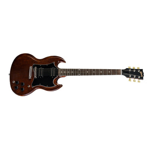 Gibson SGF18WFNH 2018 SG Faded Electric Guitar with Gig Bag-Worn Bourbon (Discontinued)-Music World Academy