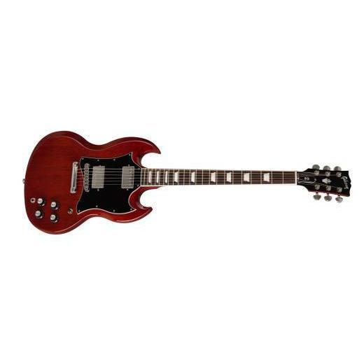Gibson SGS19HCCH 2019 SG Standard Electric Guitar with Hardshell Case-Heritage Cherry (Discontinued)-Music World Academy