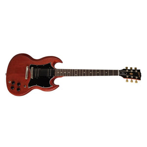 Gibson SGTR00VCNH SG Tribute Electric Guitar with Gig Bag-Vintage Cherry Satin-Music World Academy