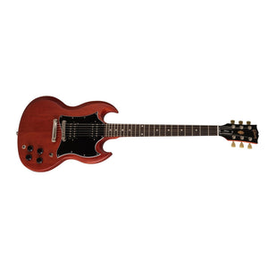 Gibson SGTR19VCSNH 2019 SG Standard Tribute with Gig Bag-Vintage Cherry Satin (Discontinued)-Music World Academy