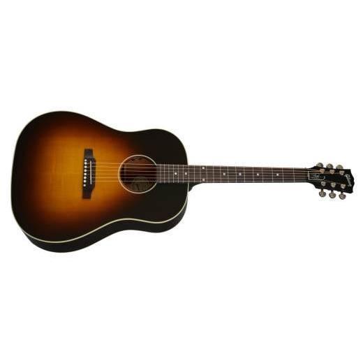 Gibson Slash J-45 Standard Acoustic/Electric Guitar with Hardshell Case-November Burst-Music World Academy