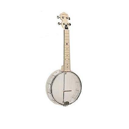 Gold Tone LG-D Little Gem Diamond Banjo Ukulele with Gig Bag-Clear-Music World Academy